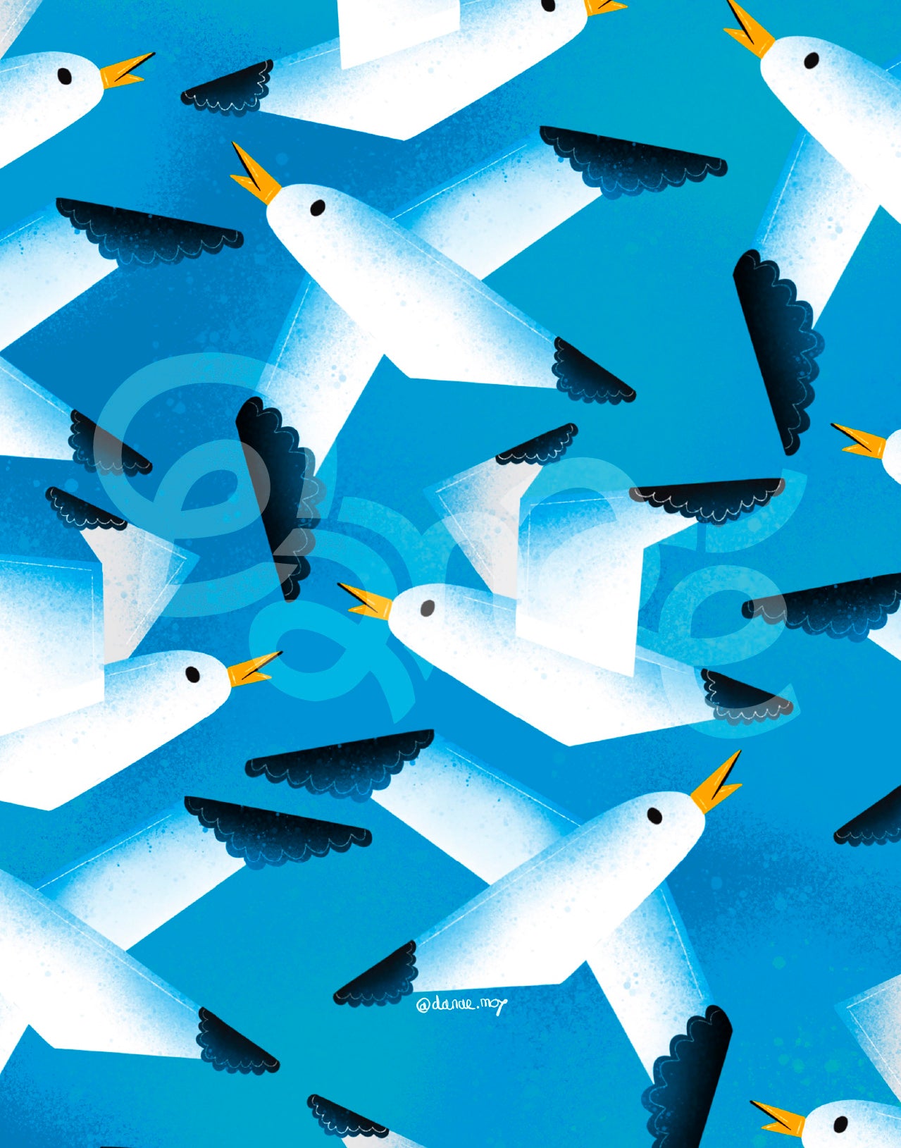 Carte Mouette