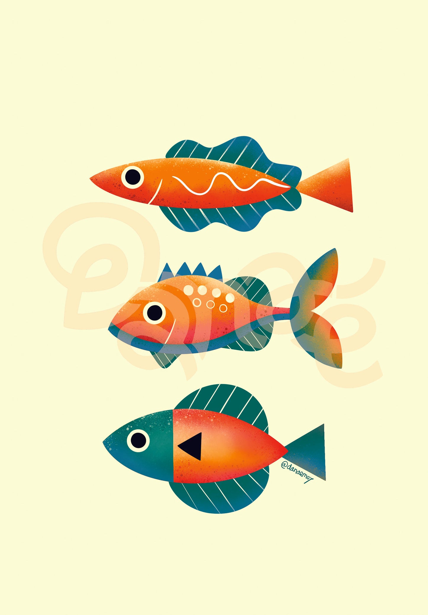 Affiche Poissons