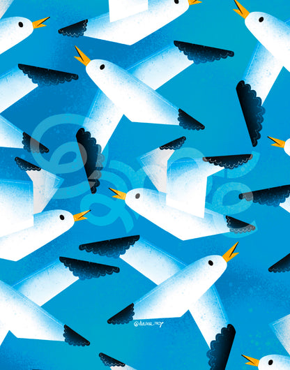 Carte Mouette