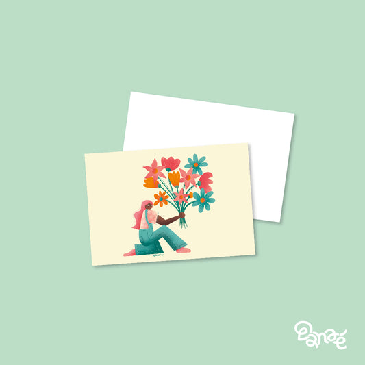 Carte Bouquet de fleurs