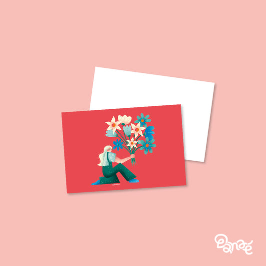 Carte Bouquet de fleurs