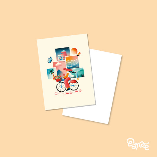 Carte Souvenirs de Voyages