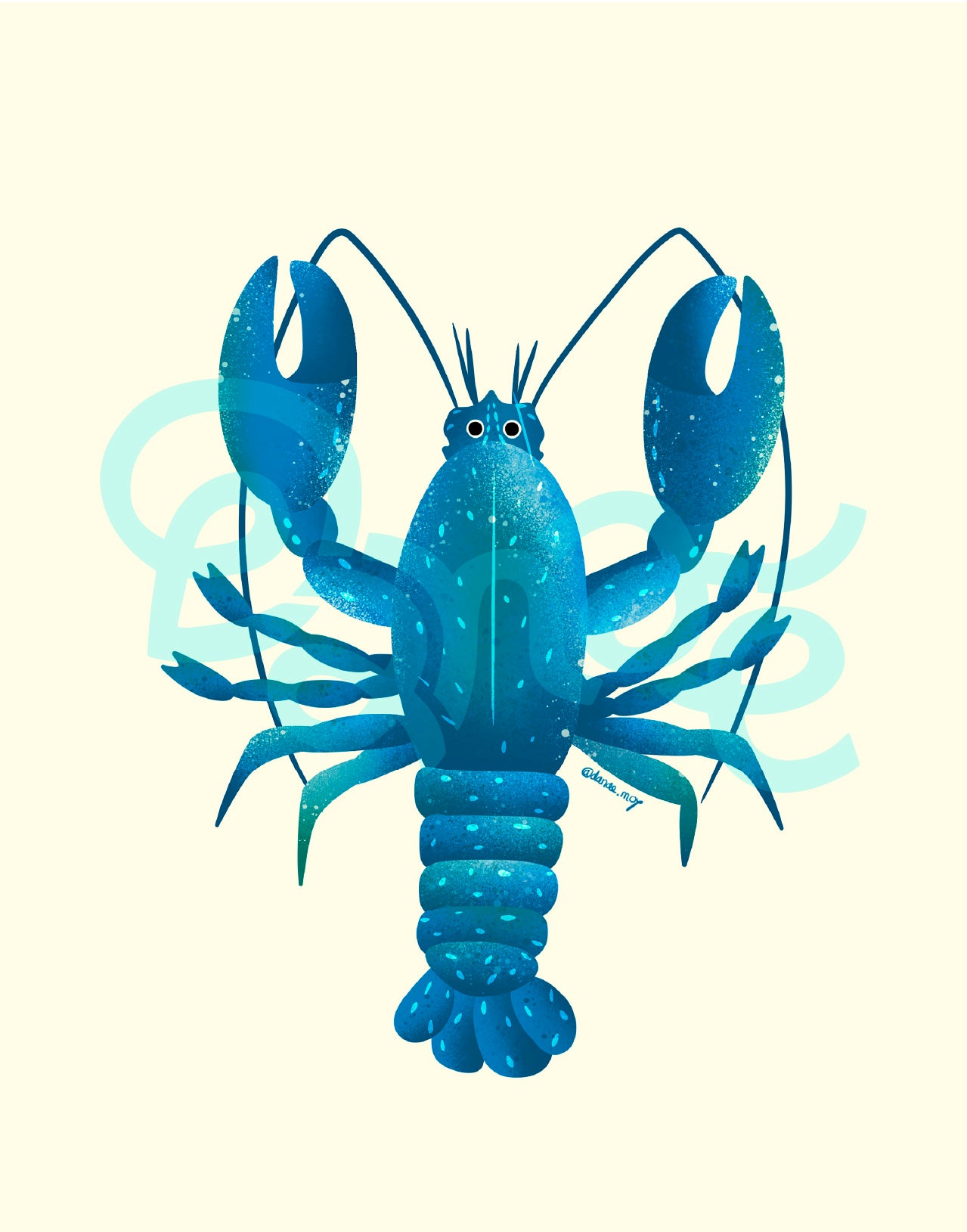 Affiche Homard