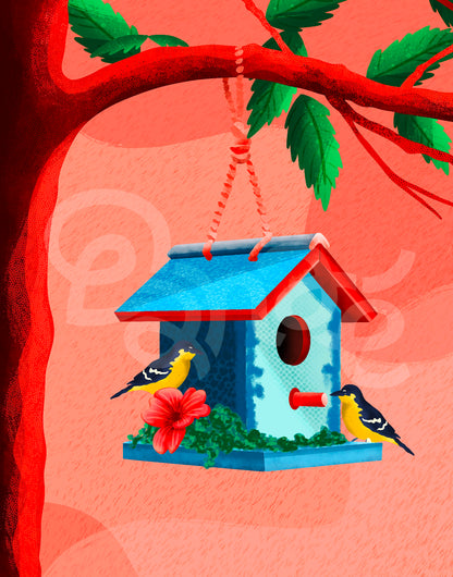 Affiche Nid d'oiseau