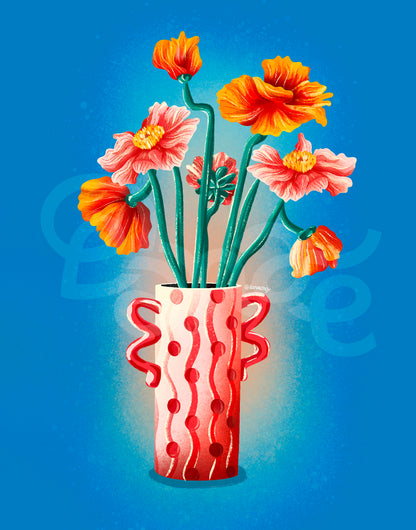 Affiche Vase